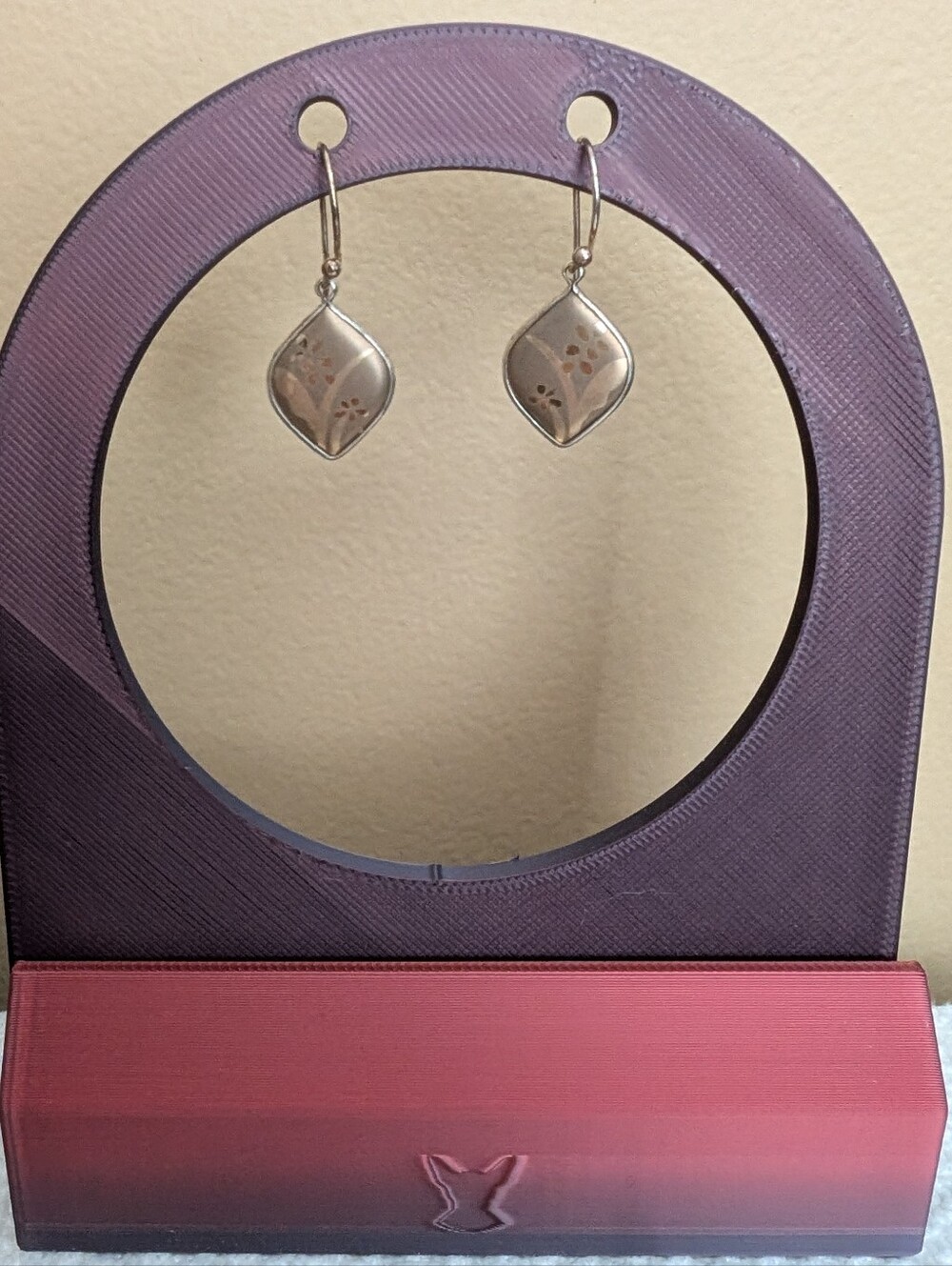 Gold-Tone Floral Drop Earrings - Women's Fashion Earrings